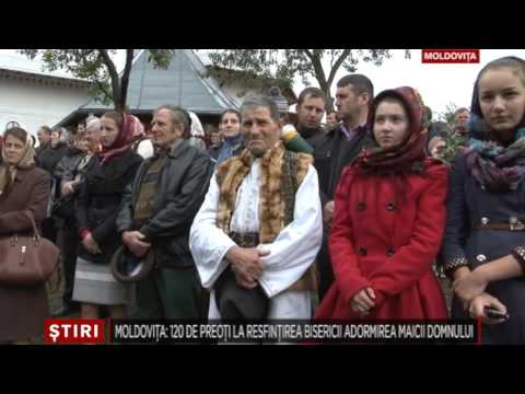 Sfințire biserică Moldovița