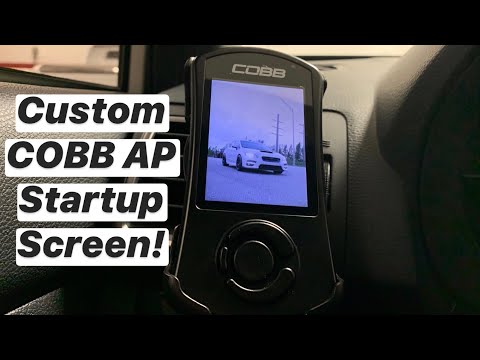 Custom COBB Accessport Startup Screen!