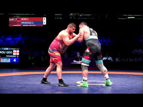 GOLD GR - 130 kg: L. BEREI (ROU) v. Z. PATARIDZE (GEO)
