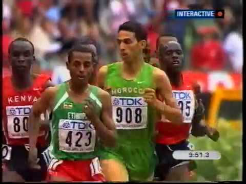 World Champs 5000m Final, Paris, 2003.