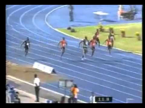 Yohan Blake beats Usain Bolt 19 76s 200m Jamaican Olympic Trials