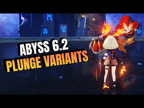 Spiral Abyss 6.2 Luna III - Plunge Attack Mechanic | Floor 12 Chamber 1 Second Half