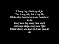 Steven Cooper - Born to Do (Lyrics) 