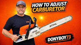 STIHL MS291 Chainsaw Idles Poorly & Stalls Out! Easy Step By Step Repair With Donyboy73
