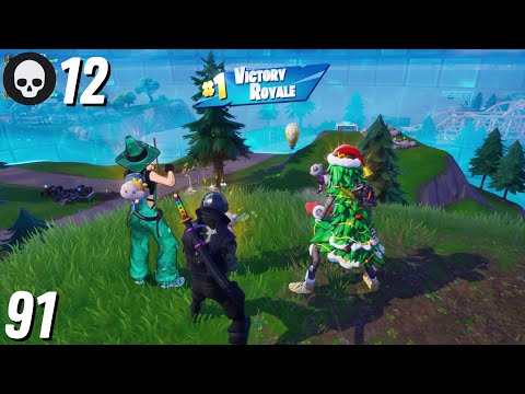 Fortnite, Victory Royale 91 [12 Elims]