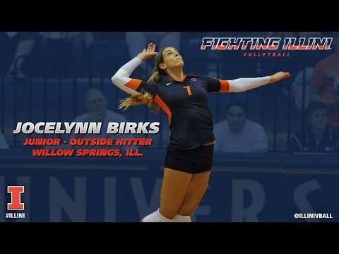 Illinois Volleyball - Meet the Team: Jocelynn Birks