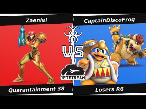 Quarantainment 38 Losers R6 - Zaeniel (Samus) Vs. CaptainDiscoFrog (King DDD, Bowser) - SSBU