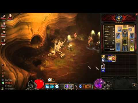 Let's Play Diablo 3 - Part 13 [4P CO-OP & WIZARD]