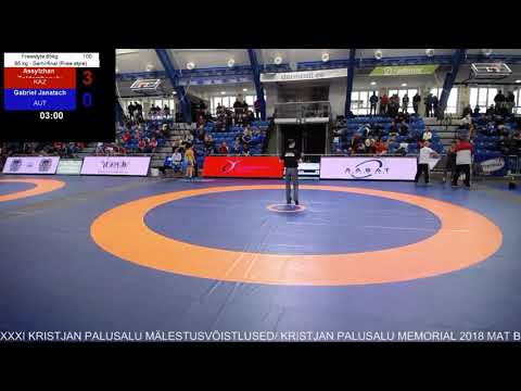 65 Kg. 1/2 Final. Asylzhan Toktarzhanuly (KAZ) - Gabriel Janatsch (AUT)