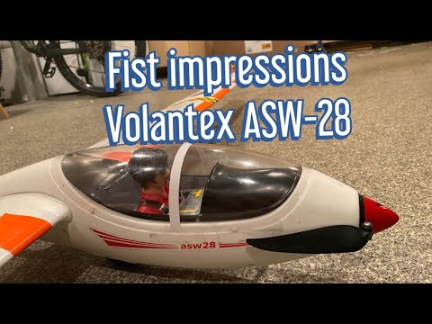 Fist impressions Volantex ASW-28, tips, and mods