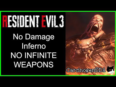 Resident Evil 3 Remake (PC) - No Damage, No Infinite Ammo (Inferno)