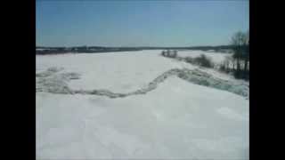 preview picture of video 'Grand Isle Ice Jam Composite'