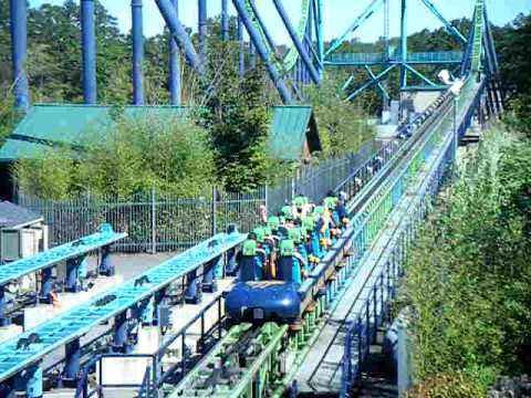 Kingda Ka ride 6 flags New Jersey October 2010