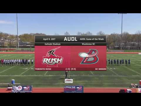 DC Breeze vs Toronto Rush 4/9/2017 -- Full Game Video