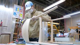 ダイニングチェアが完成するまで！家具工場のリアルな製作工程