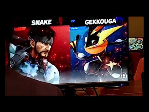 カリスマSP15 Shogun スネーク vs じゃがめ ゲッコウガ 【スマブラSP】