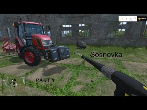 Lets Play! Farming Simulator 15: Sosnovka *Part 4*