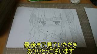 【ニューゲーム】描いてみた、ひふみんを30分で描いてみた