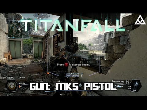 Titanfall Xbox One Weapons MK5 Smart Pistol (Multiplayer Gameplay)