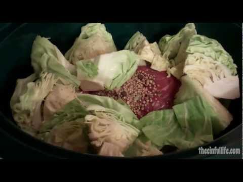 Crock Pot Corned Beef & Cabbage!