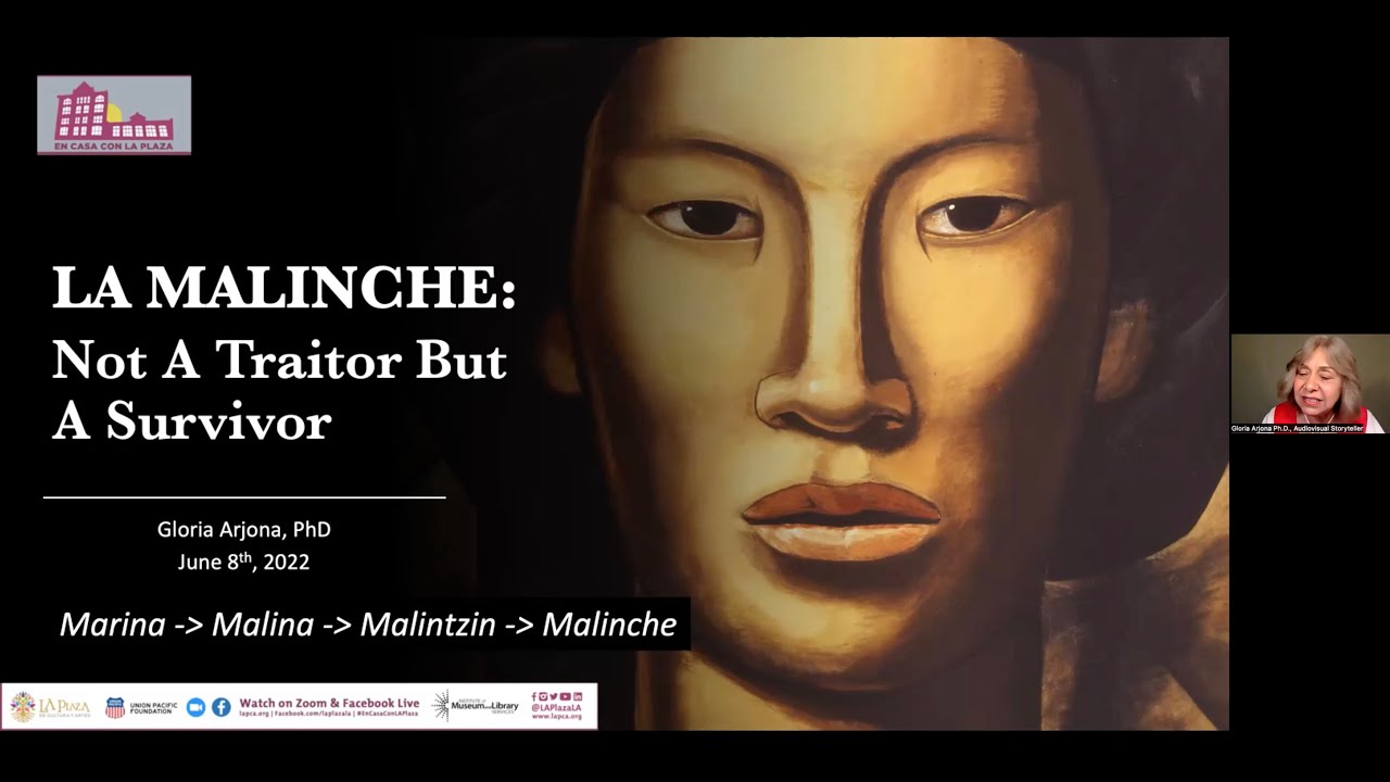 La Malinche: Not a Traitor, but a Survivor with Gloria Arjona PhD, Audiovisua Storyteller | 6/8/22