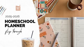 2025-2026 HOMESCHOOL PLANNER | PLUM PAPER | TEACHING MULTIPLE KIDS