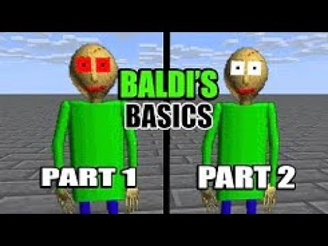 Escola Monstro - BALDI'S BASICS PARTE 1 & PARTE 2