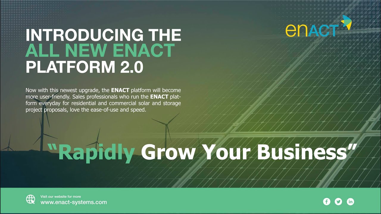 Webinar All New ENACT Platform 2.0