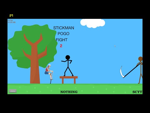 Happy Wheels EP.2  STICKMAN POGO FIGHT 2