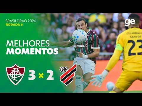 Gols e lances de Fluminense x Athletico Paranaense