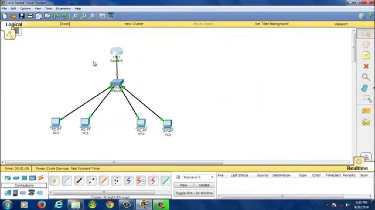Simple VLAN Configuration Cisco Packet Tracer