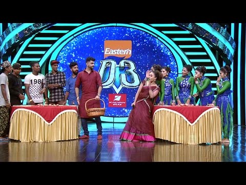 D3 D 4 Dance I Chattambees & Aliyans - Belly dance with onion cutting I Mazhavil Manorama