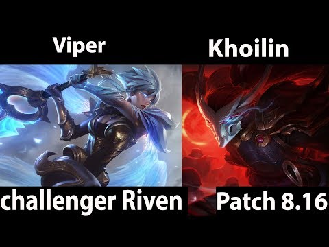 [ Viper ] Riven vs Yasuo [ Khoilin ] Top - Viper Riven GamePlay - No Stream