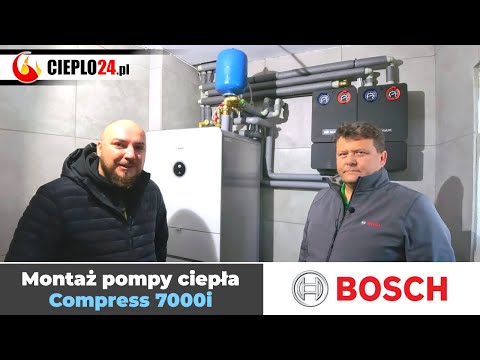 Jak wygląda montaż pompy ciepła Bosch Compress 7000i AW? Zobacz krok po kroku!