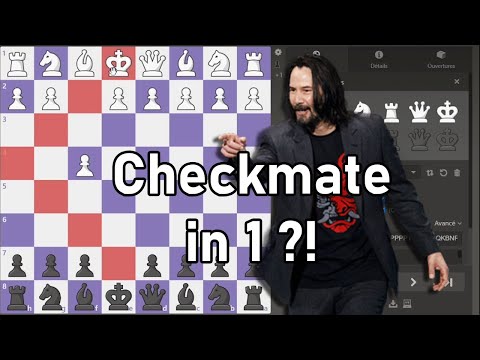 The Only CHECKMATE In 1 Move - Keanu Reeves Gambit