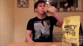 Olimp 100% Whey Protein Complex Test, Erfahrungen und Einnahme des Whey Proteins