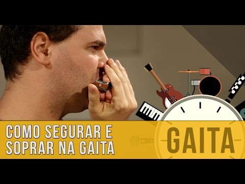 Aula de gaita para iniciantes | Como segurar e soprar - Dica do Minuto #7