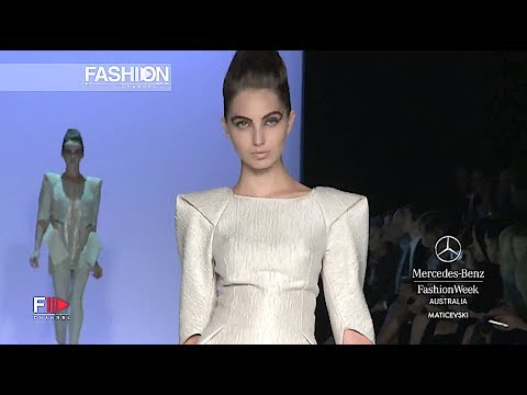 MATICEVSKI Spring Summer 2012 2013 MBFW Australia - Fashion Channel