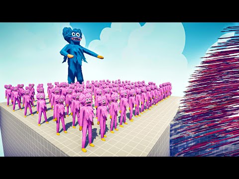 100x KISSY MISSY + HUGGY WUGGY vs EVERY GOD - 🏹 Totally Accurate Battle Simulator