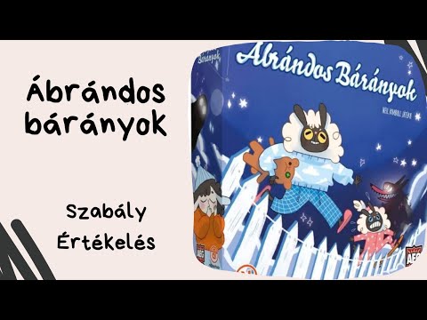 Hányféle rémálom üldözhet? Ábrándos bárányok társasjáték játékbemutató és szabályismertető - Társasozz Okosan!