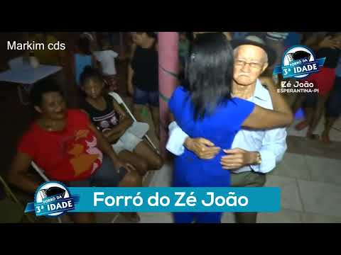 Forró da 3ª Idade no Clube do Zé João em Esperantina-PI