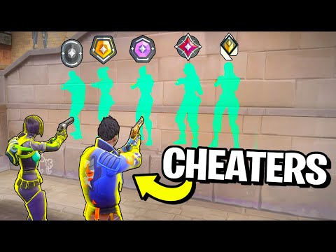 2 Wallhackers vs Every Rank… (Until They Lose)