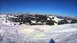 preview picture of video 'Waht a day/ Snowboarding @ Switzerland Hoch-Ybrig NBC-Snowpark/ Sony hdr-as15'