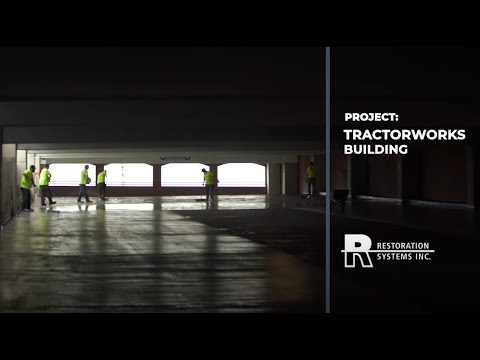 TractorWorks Building - Parking Ramp Restoration