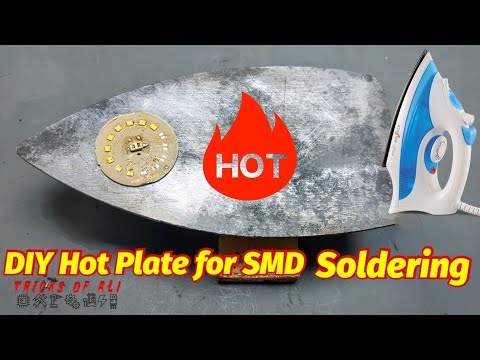 Homemade Reflow Hot Plate for SMD Soldering