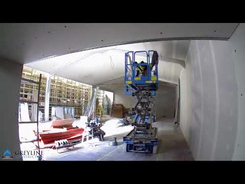Greyline Construction  Warehouse Renovation TIMELAPSE
