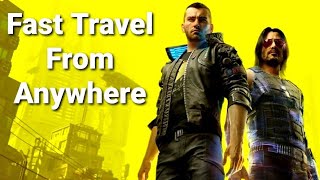 Fast travel mod cyberpunk 2077 at Cyberpunk 2077 Nexus - Mods and community