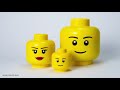 LEGO® dėžutė - didelė minifigūrėlės galva (mergina) 40321725