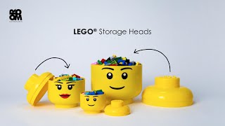 LEGO® úložná hlava (mini) - chlapec