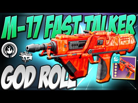 Diese M-17 Fast Talker PvE-GOTT-ROLL ist TATSÄCHLICH OP | Destiny 2